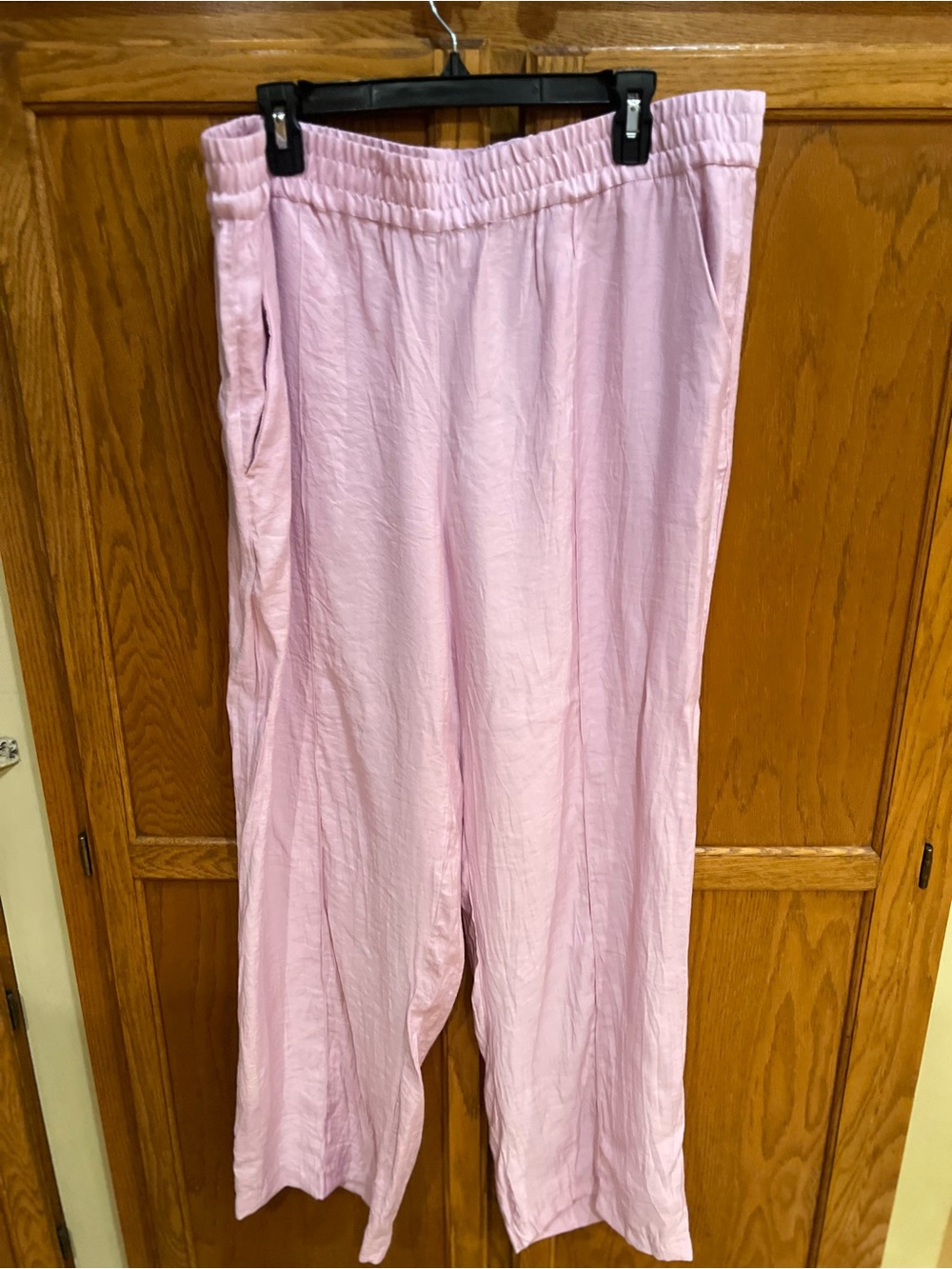 H&M Wide Leg Gauzy Pull on Pants